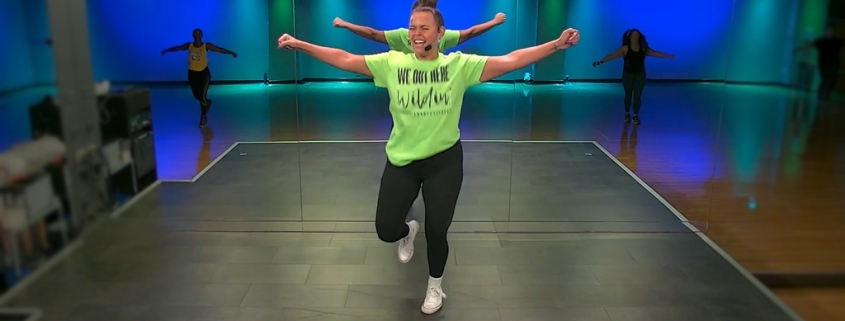 Quande Teaches Commit Dance Fitness On Demand at Community Fitness