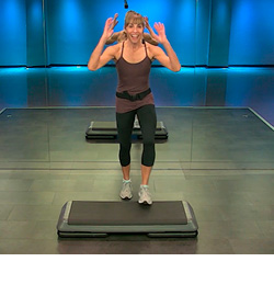 Power Step is a fun and classic dance cardio fusion workout