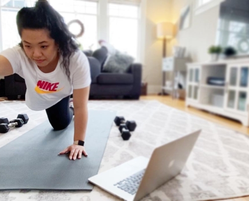 Workouts from home On Demand