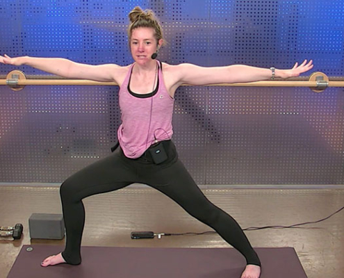 Meg Oltmans Virtual Yoga Sculpt Classes